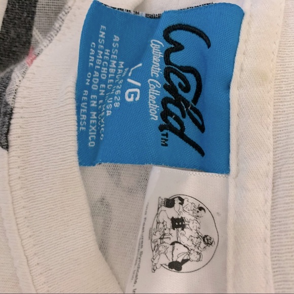 WCKD Vintage Popeye White and Black T-Shirt Large - Picture 4 of 6